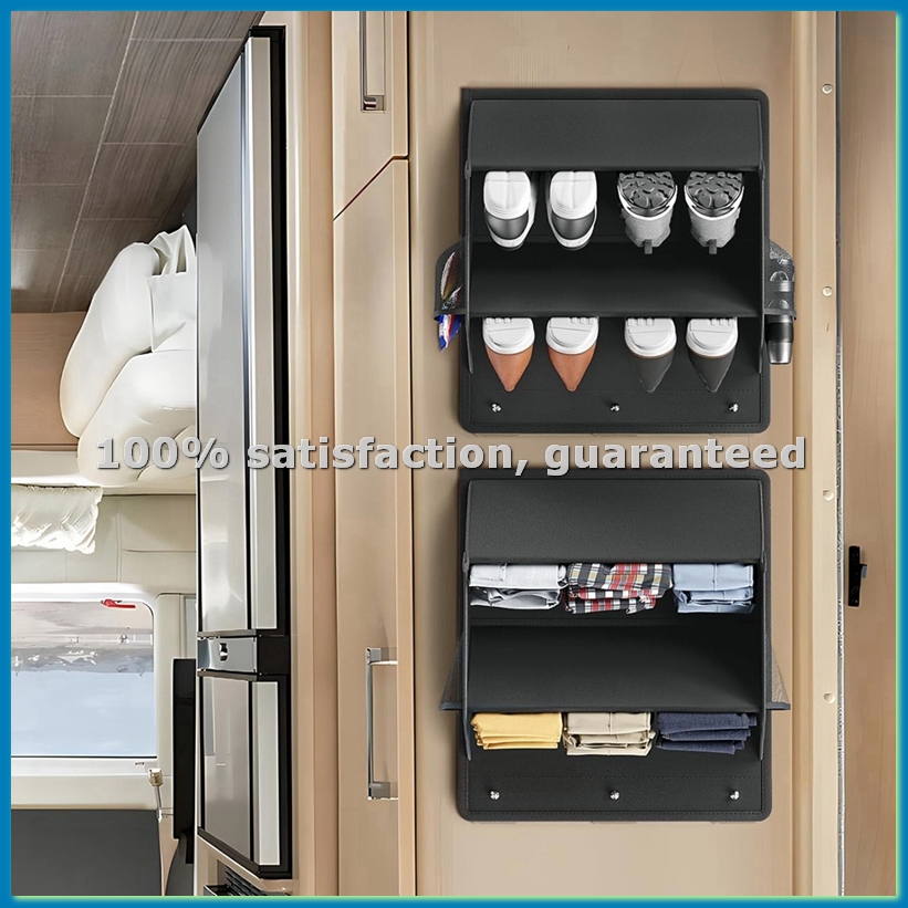 Wall Organizer Pocket - Lot de 2 rangements à chaussures