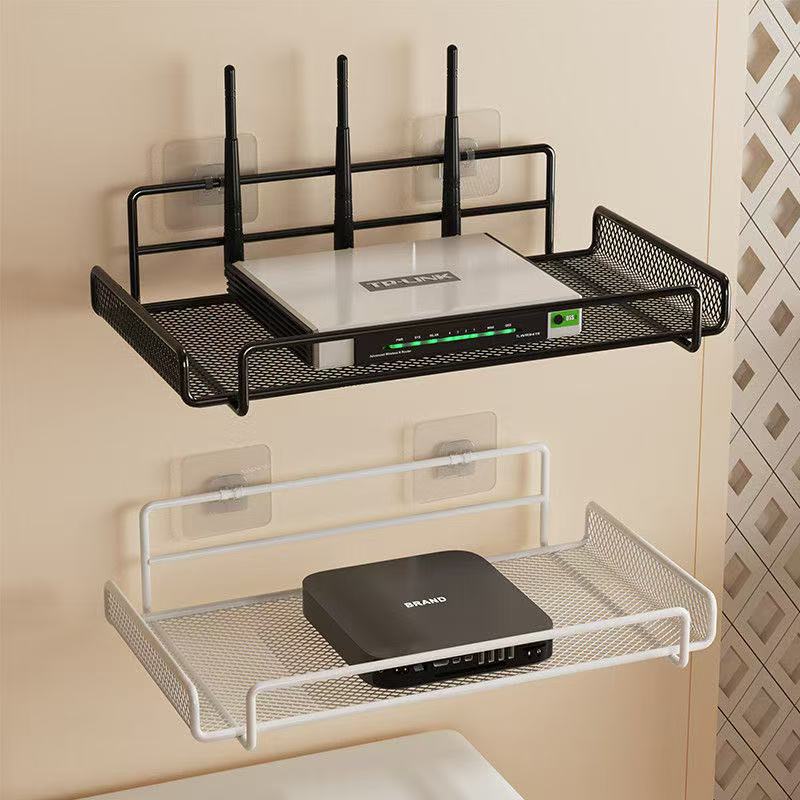Wall Organizer Pocket - Étagère de routeur murale en acier