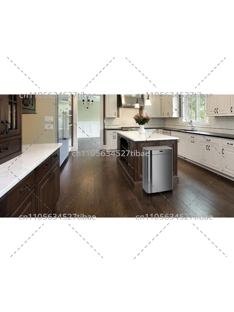 Office Furniture Recycling - Poubelle intelligente de cuisine 80L, nouvelle