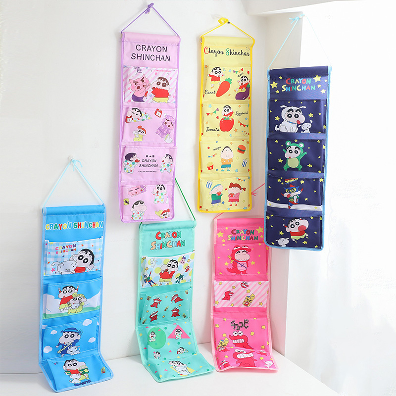 Wall Organizer Pocket - Sac de rangement mural Crayon Shin