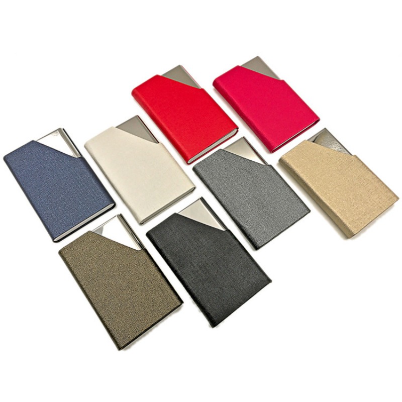 Locker Storage Metal - Porte-cartes de visite en acier inoxydable,