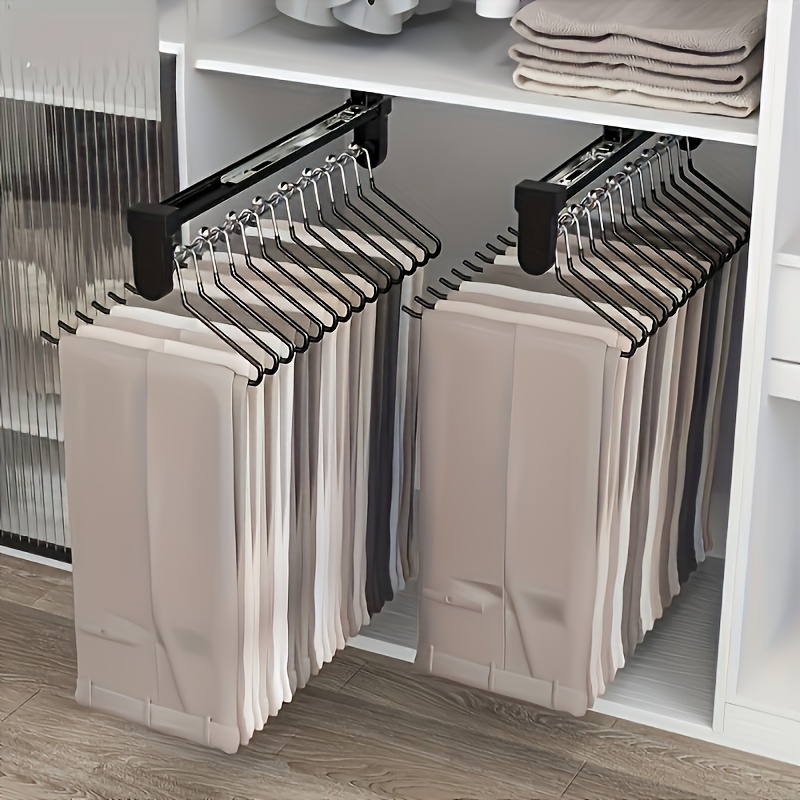 Locker Storage Metal - 1 pièce Tringle de rangement coulissante