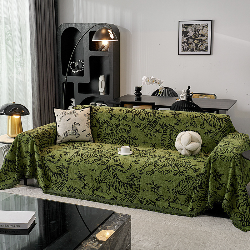 Office Furniture Group - Housse de protection en Chenille verte,
