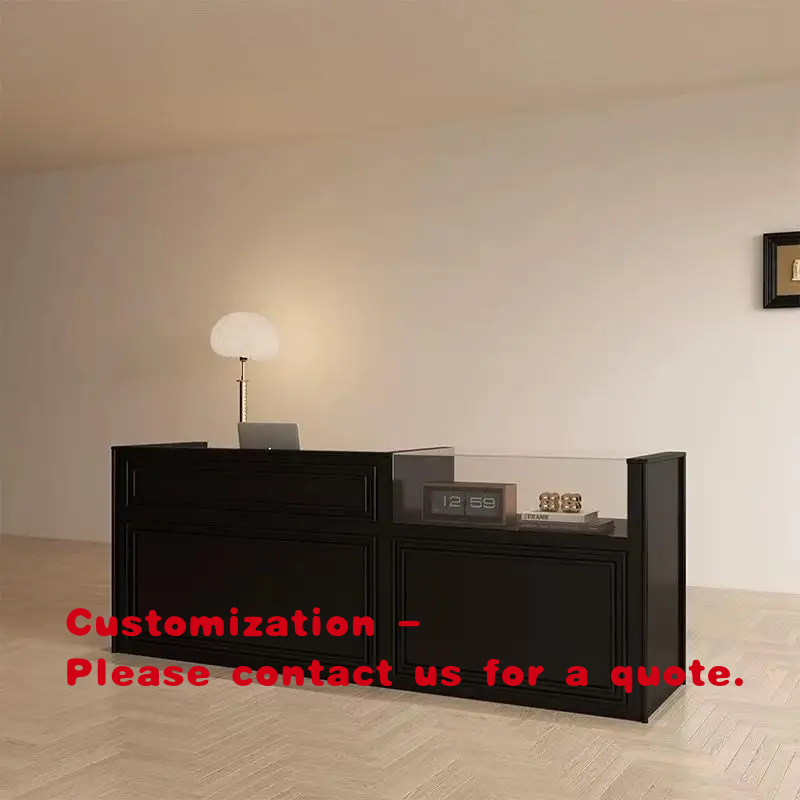 Office Furniture Luxury - Bureau d'accueil moderne sur mesure pour