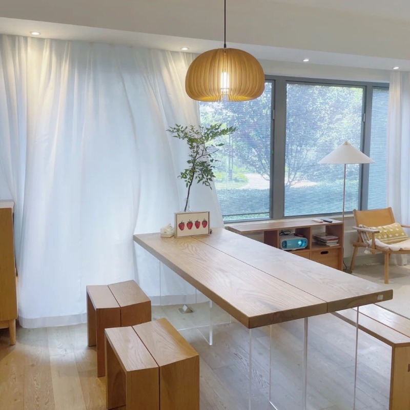 Table flottante nordique en bo - Office Furniture And Desks avis et prix