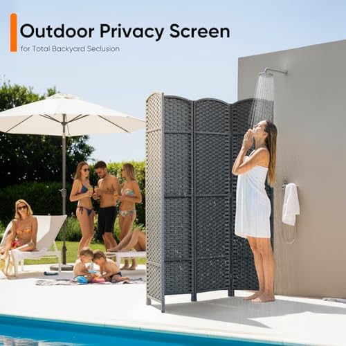 Paravent d'extérieur à 4 panne - Partition Screen Divider avis et prix