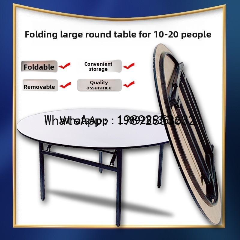 Table de banquet pliante X8 po - Conference Table Round avis et prix