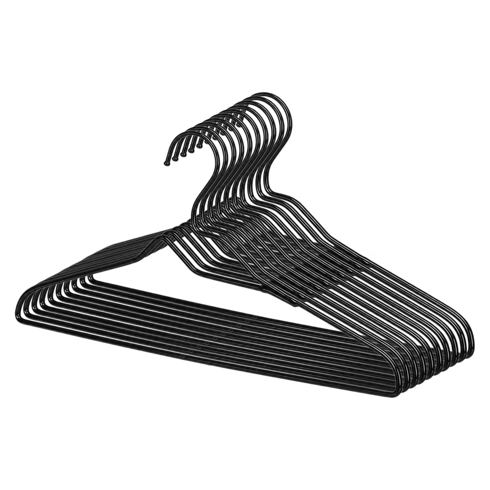 Lot de 10 cintres noirs antidé - Locker Storage Metal avis et prix
