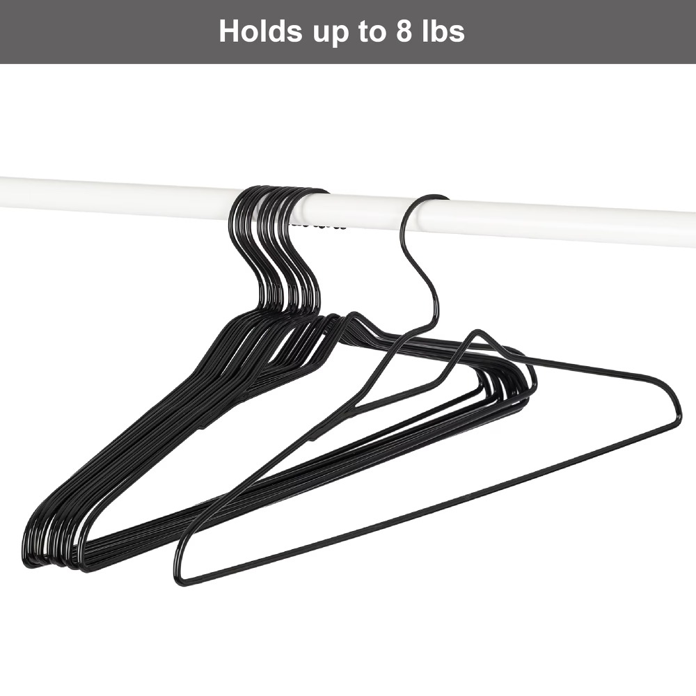 Lot de 10 cintres noirs antidé - Locker Storage Metal avis et prix