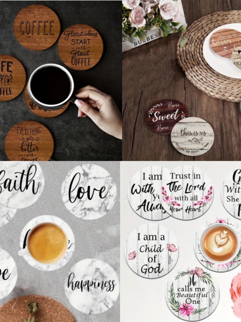 6 sous-verres circulaires en b - Office Furniture Brands avis et prix