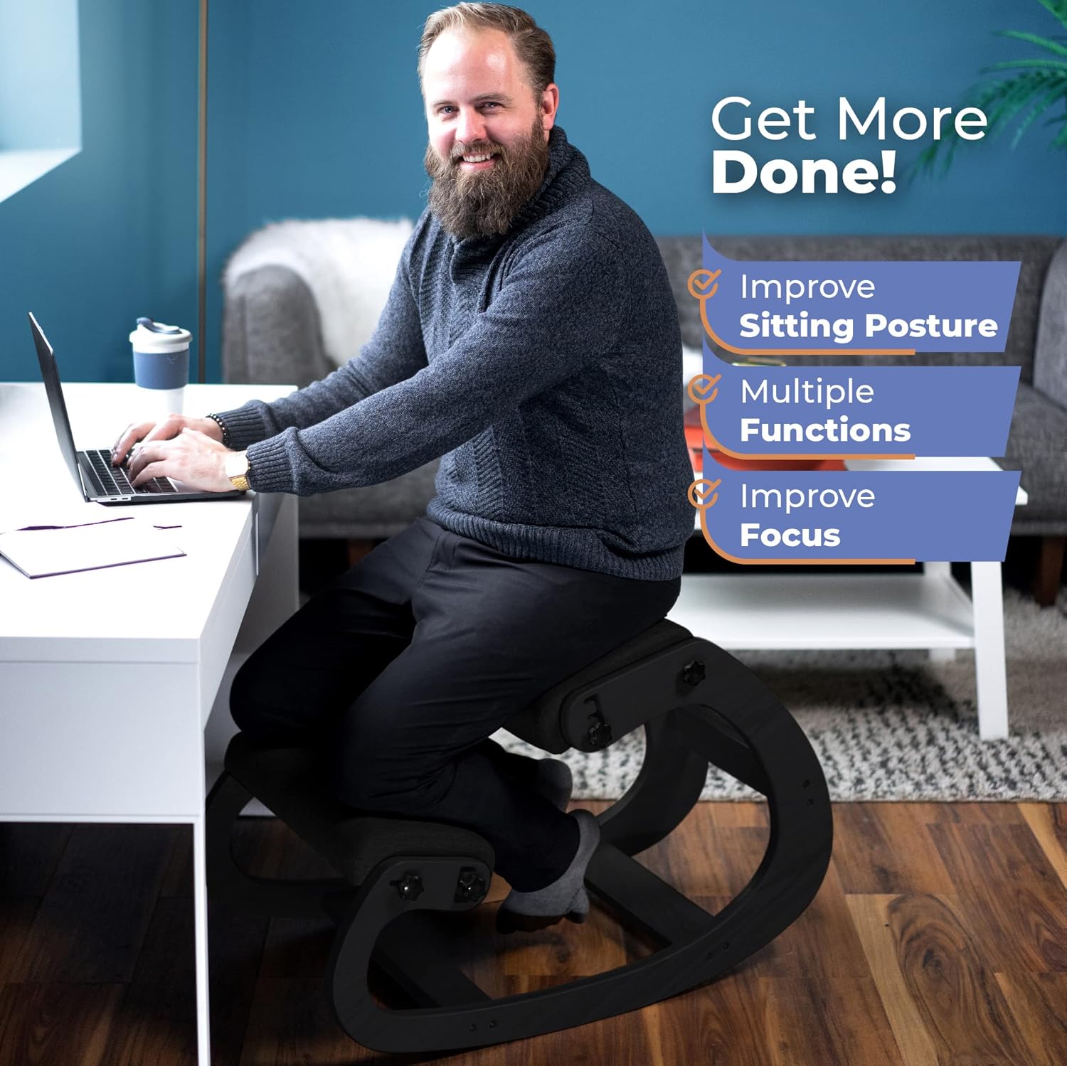 Chaise ergonomique en bois à g - Office Furniture And Desks avis et prix