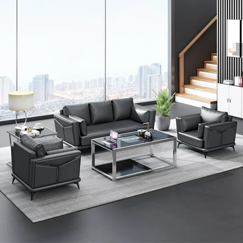 L cuir noir multijoueur groupe - Office Furniture Group avis et prix