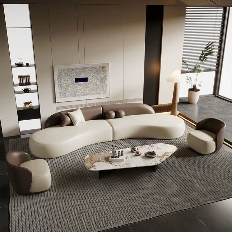 Canapé Courbé de Luxe Italien  - Office Furniture Luxury avis et prix