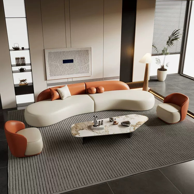 Canapé Courbé de Luxe Italien  - Office Furniture Luxury avis et prix