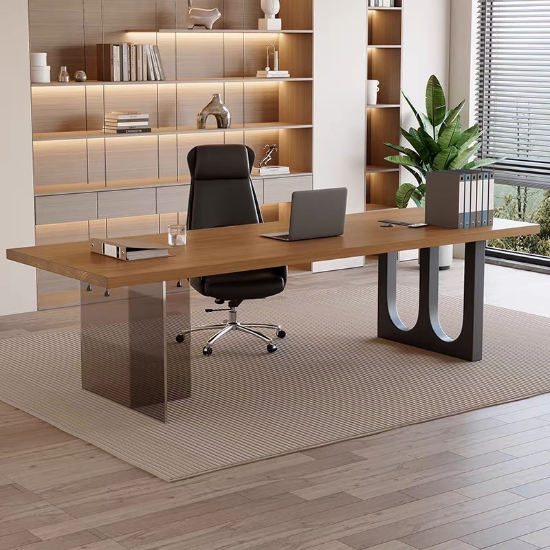 Bureau flottant en bois et acr - Office Furniture And Desks avis et prix