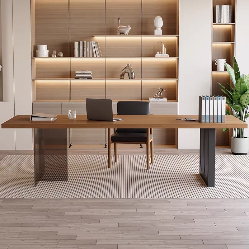 Bureau flottant en bois et acr - Office Furniture And Desks avis et prix