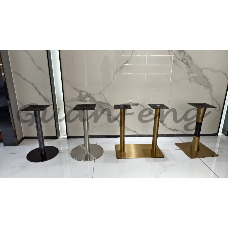 Pieds de table en acier inoxyd - Office Furniture Luxury avis et prix