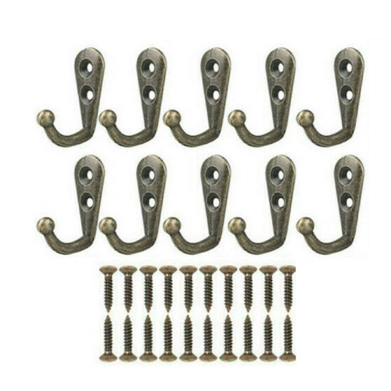 Lot de 10 crochets muraux rust - Wall Organizer Pocket avis et prix