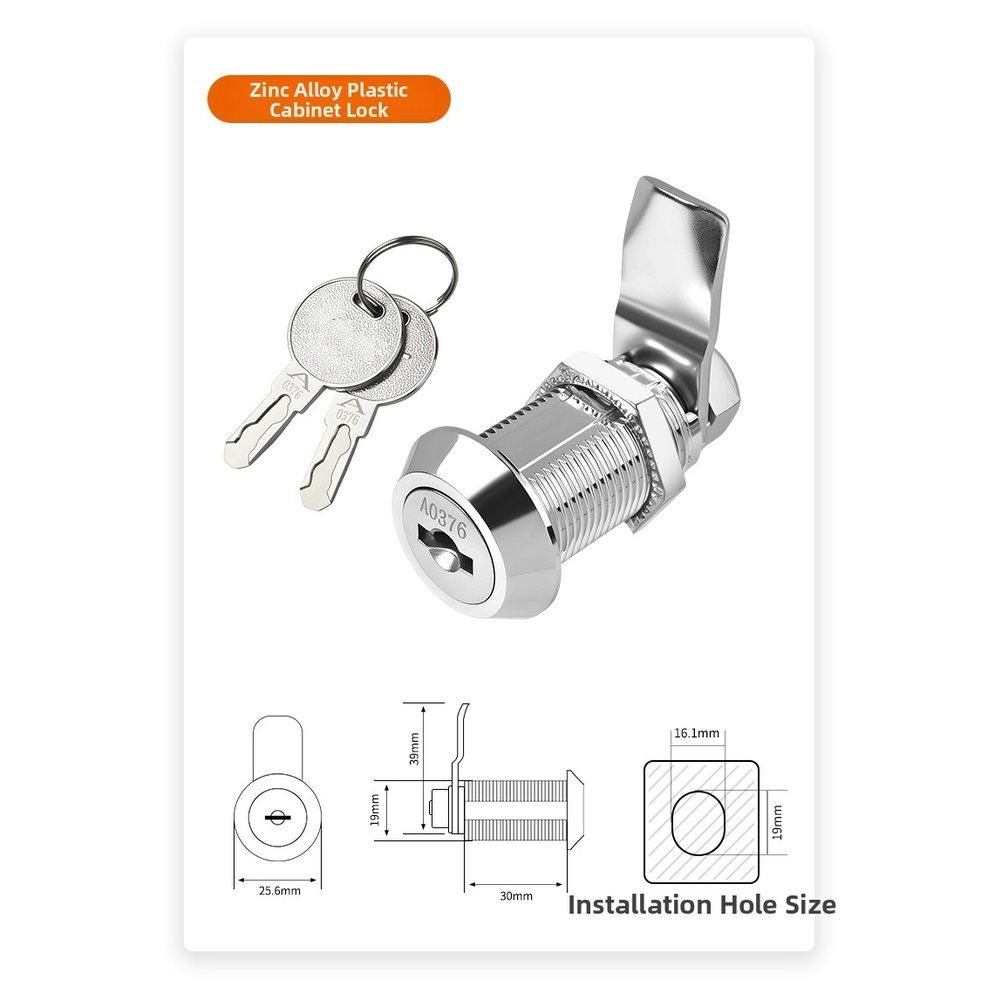 Serrure de porte d'armoire en  - Locker Storage Metal avis et prix